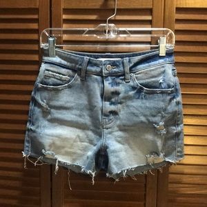 High rise shorts